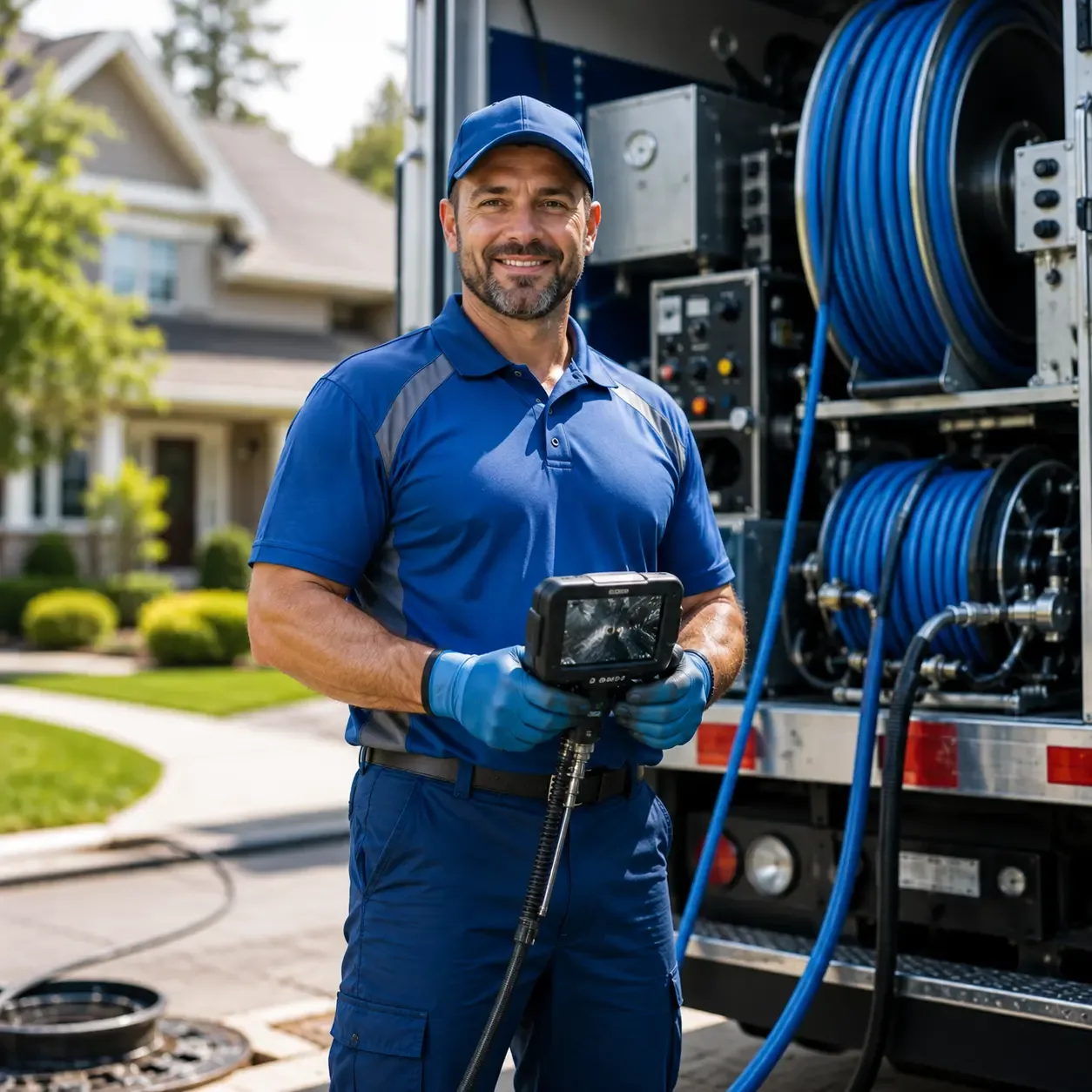 Local outdoor drain cleaning specialists in Woodville, WI